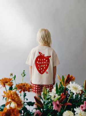 Ensemble Vichy Rouge & Écru