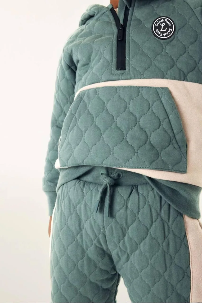 Ensemble garçon matelassé à capuche – Image 3